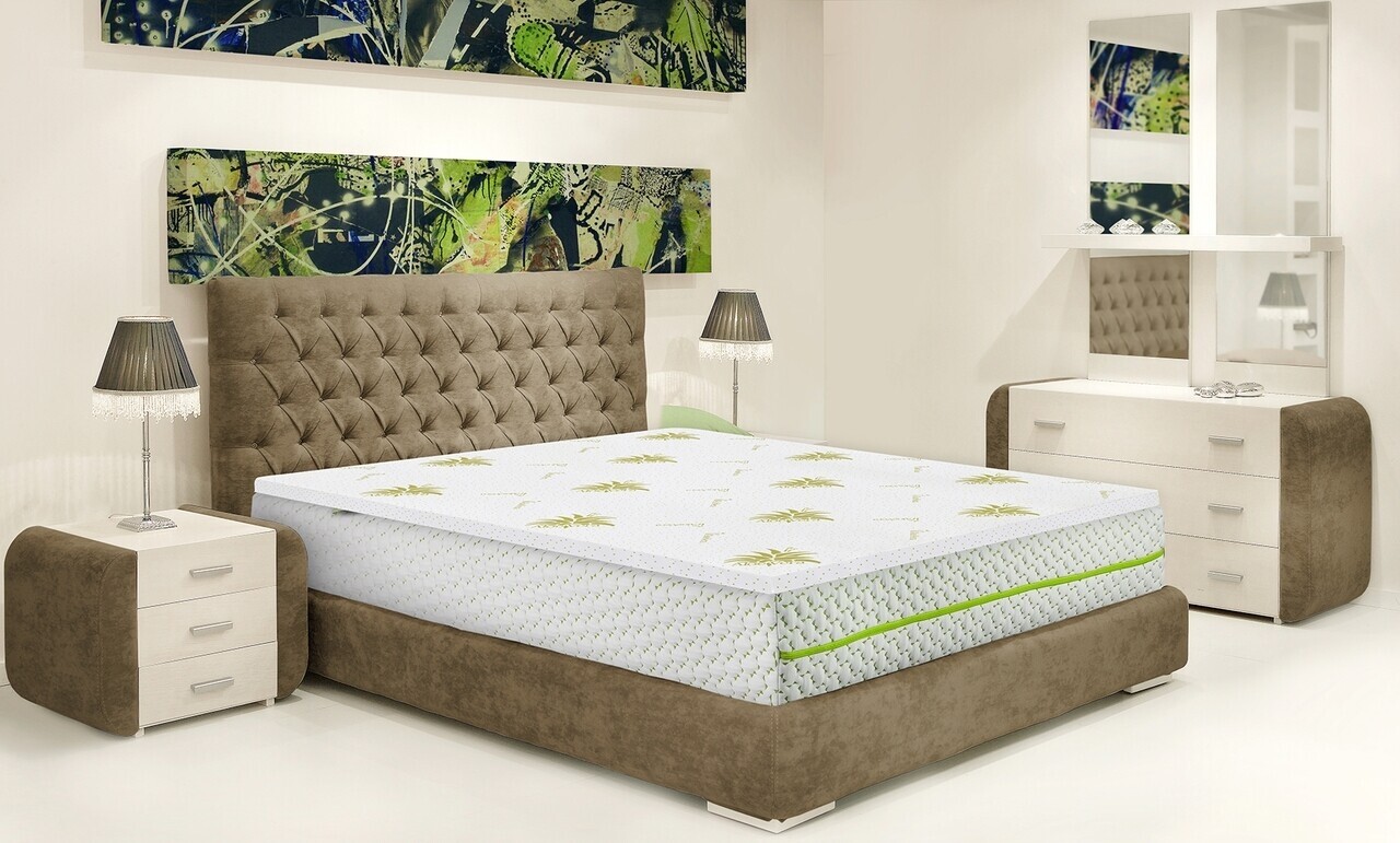 Green Future Aloe Vera Free Air Memory Fedőmatrac 140x200 Cm