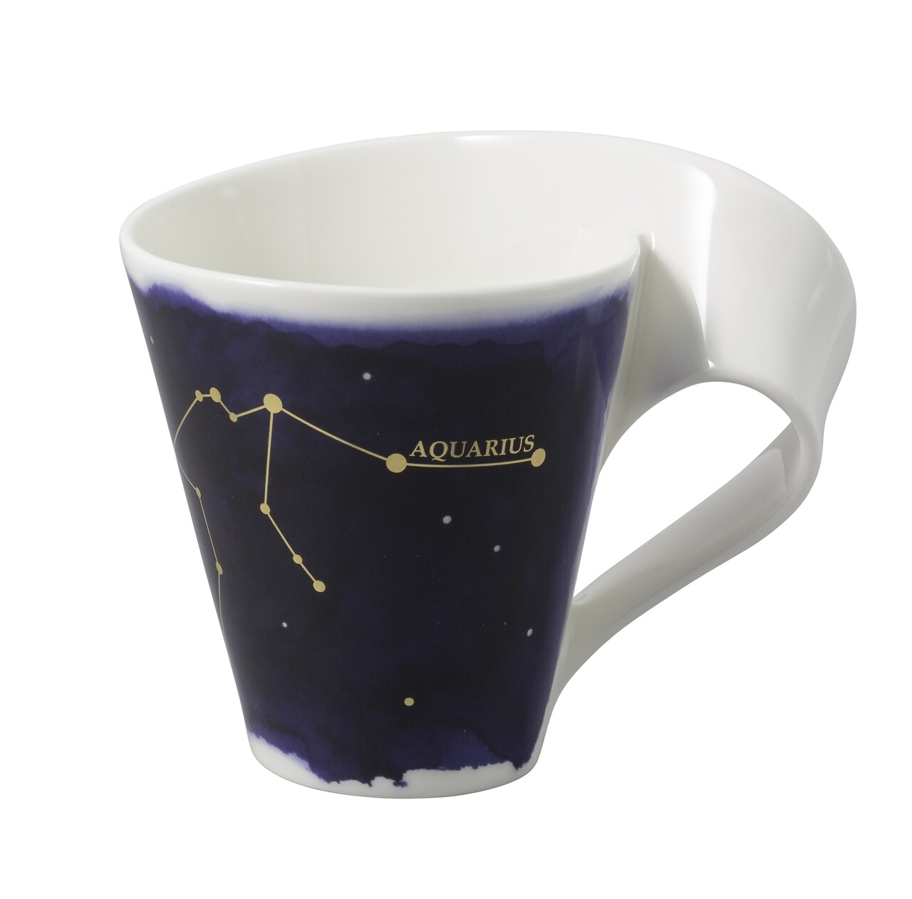 Csésze, Villeroy & Boch, NewWave Stars, Aquarius, 300 ml, prémium porcelán