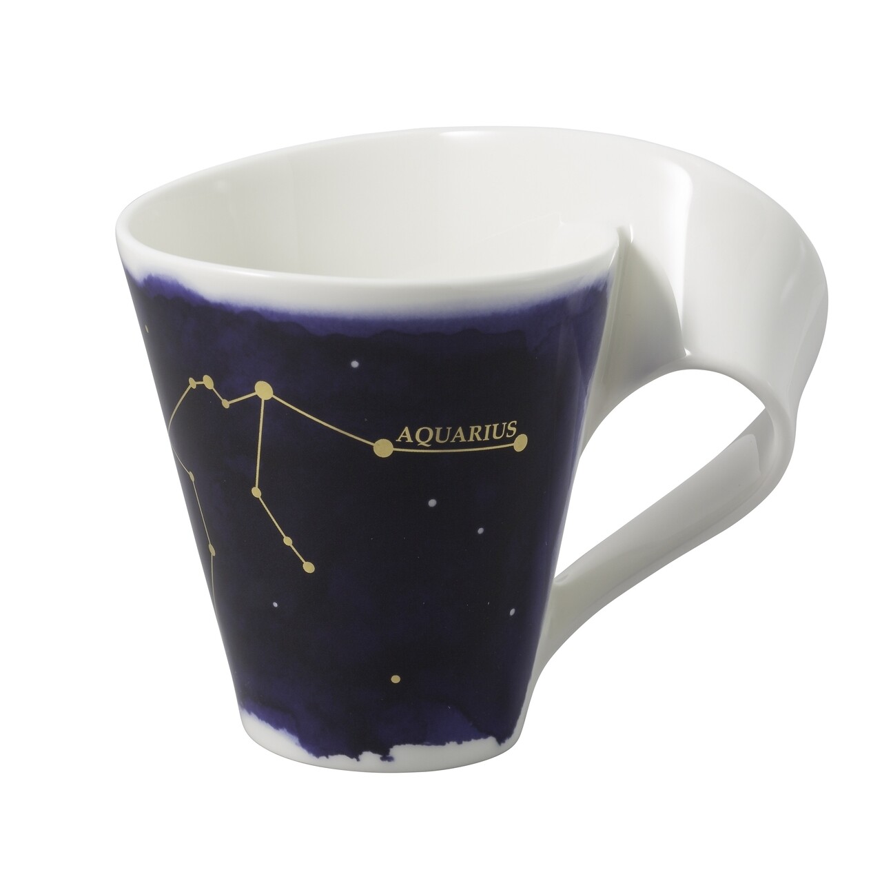 Csésze, Villeroy & Boch, NewWave Stars, Aquarius, 300 Ml, Prémium Porcelán