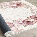 Covor de hol, ELS1813, 80x150 cm, Catifea, Multicolor