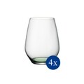 4 db-os pohár készlet, Villeroy & Boch, Colorful Life Green Apple, 420 ml, kristályüveg, zöld