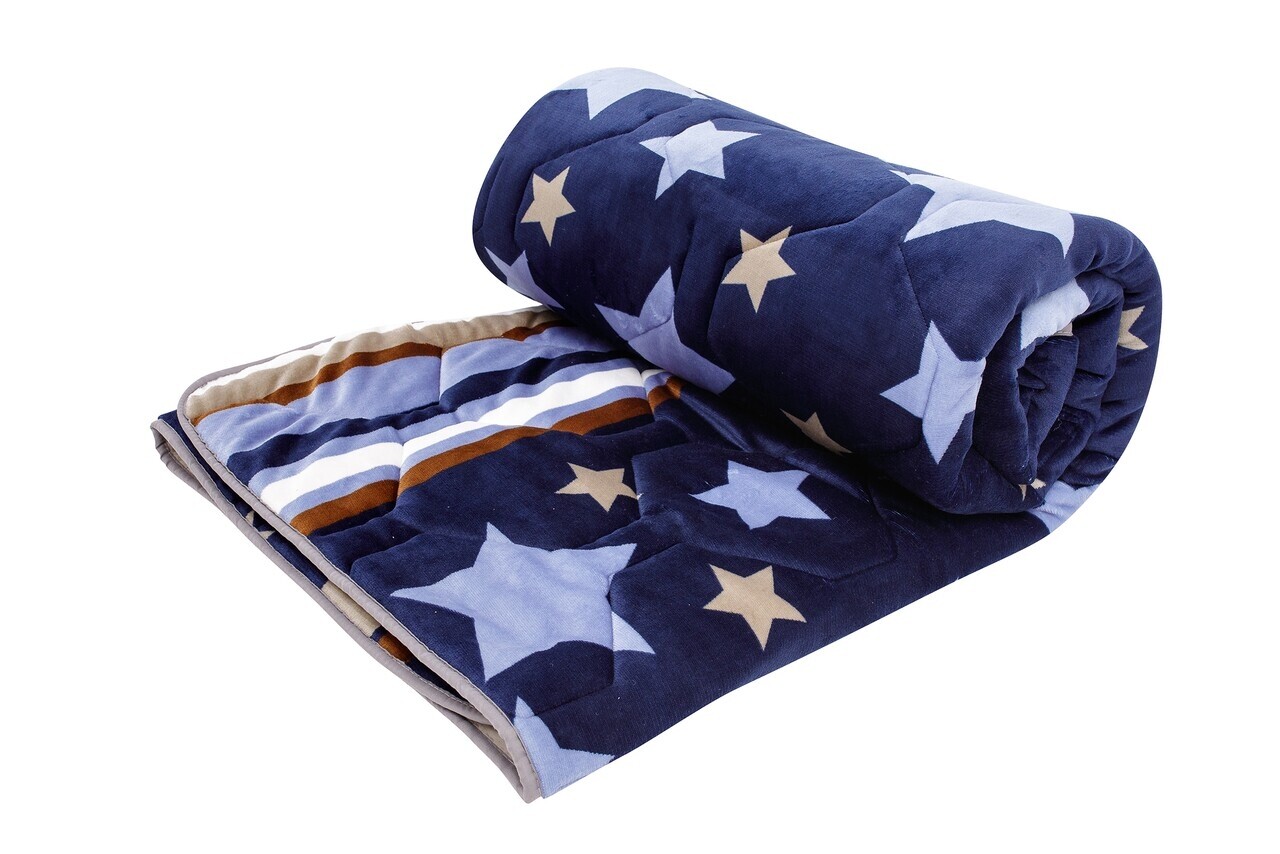 Fleece Stars Paplan, Alcam,140x200 Cm, 250g /nm