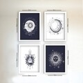 Lulu 4 darabos Kép szett, SET_0101, 24x29 cm, műanyag