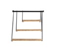 Zihon Fali polc, Kalune Design, 60x20x63.5 cm, barna