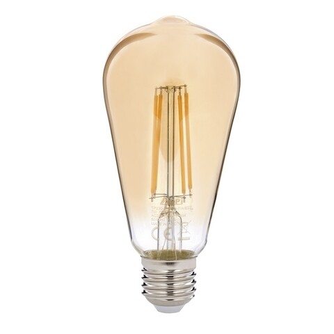 LED Izzó Sage, ST64 Gün Işığı, 7 W, 6500K, 720 Lm, üveg