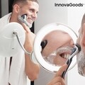 Mizoom InnovaGoods Kozmetikai tükör LEDdel, rugalmas lábbal és tapadókoronggal