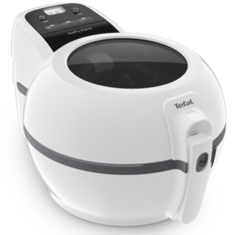 Tefal Fritőz, Actifry Extra, 1500 W, 1 kg űrtartalma, fehér/szürke