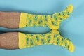 6 pár férfi zokni készlet, Funky Steps, FSB293, 40-46 méret