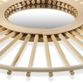 Tanya dekoratív tükör, Versa, 50 cm, bambusz / rattan, natúr