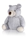 Bear, Banquet Ajtótámasz 15x15x28 cm, textil/homok