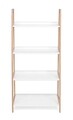 Brooklyn Könyvespolc, Bizzotto, 62 x 38 x 130 cm, bambusz/MDF