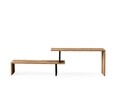 Ovit TV Komód, Kalune Design, 120x35x45 cm, barna