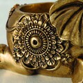 Elephant Tromina V1 Gyertyatartó, Boltze, 12x8x10 cm, poligyanta