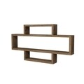 Lotto Fali polc, Puqa Design, 120x14x65 cm, antracit