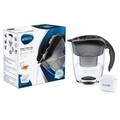 Brita Vízszűrő palack, Elemaris XL MAXTRA+, műanyag, 3.5 L, fekete
