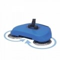 Kézi seprű forgó kefékkel, Vanora Turbo Clean, teleszkópos fogantyú, kék