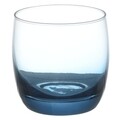 Glasmark 6 darabos Whiskys pohár szett, Ombre, 260 ml, üveg, kék