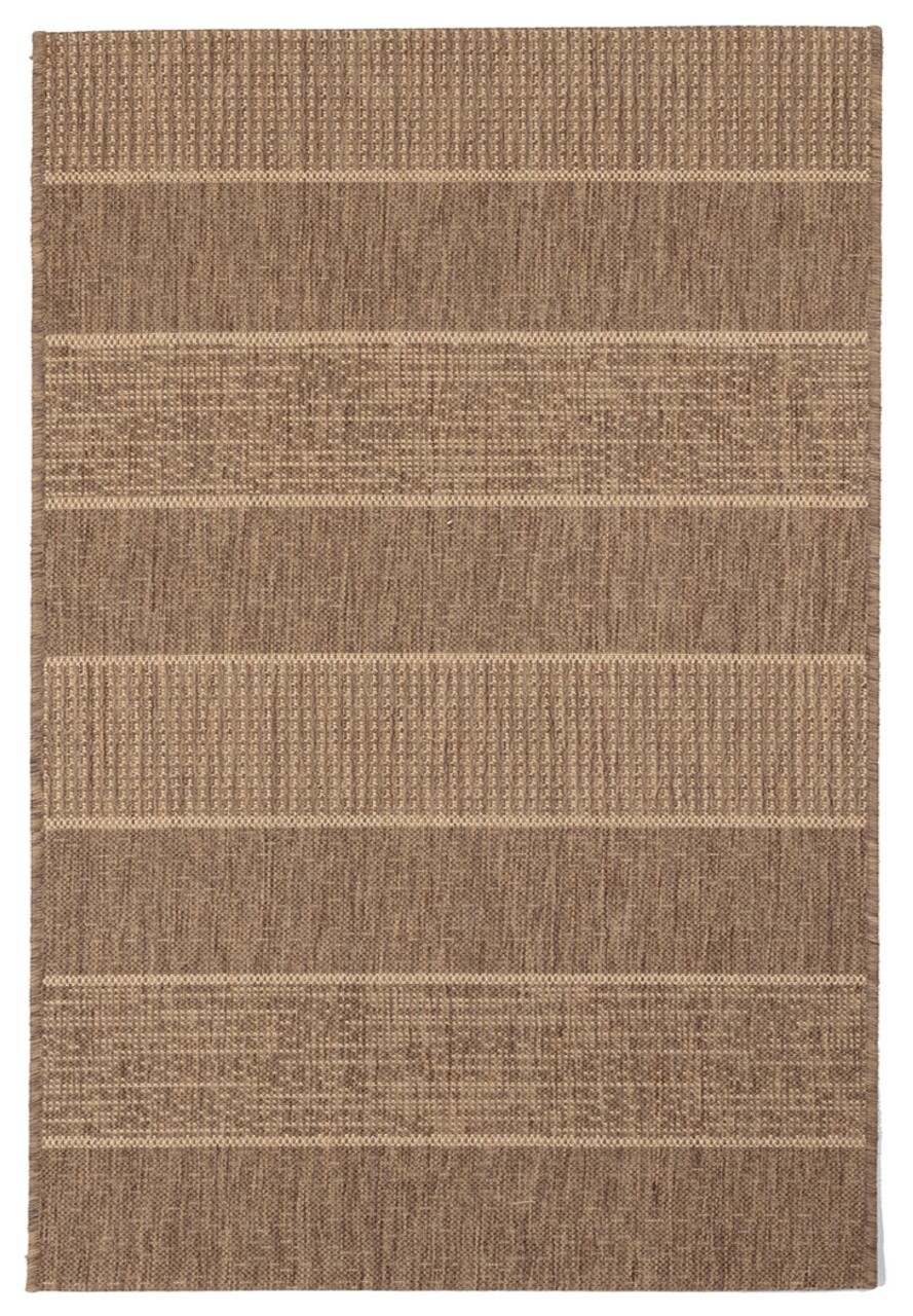 Cartagena Szőnyeg, Decorino, 80x150 cm, polipropilén, barna/bézs