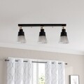 Lustra Foca N-116, Noor, 62 x 22 cm, 3 x E27, 100W, negru