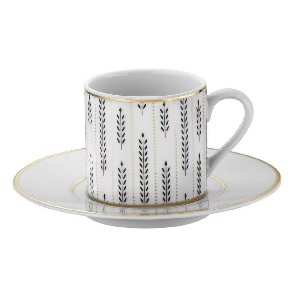 Kutahya Porselen Kávés készlet, RU12KT4307723, 12 darabos, porcelán