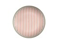 Tányérkészlet desszerthez 2 db, bazsarózsa, Brandani, Ø18 cm, porcelán