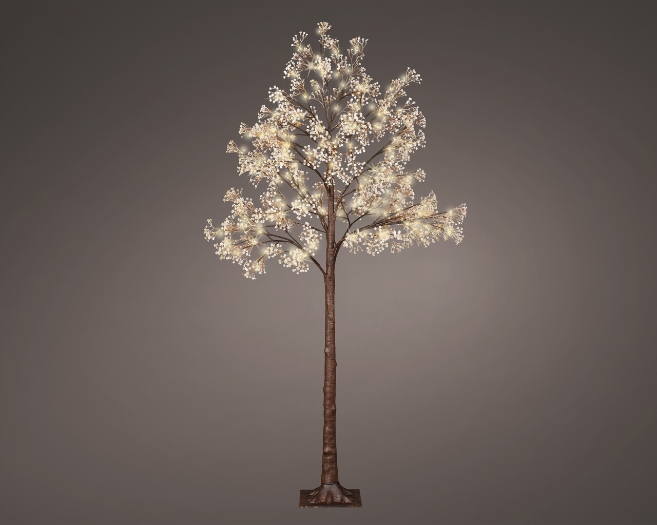 Tree gypsophila Fénydekoráció, Lumineo, H180 cm, 180 LED, meleg fény