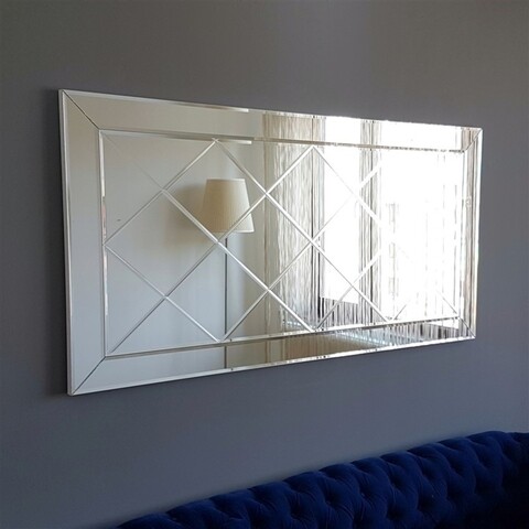 Neostill Tükör 65 x 130 cm, ezüstszín