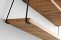 Zihon Fali polc, Kalune Design, 60x20x63.5 cm, barna