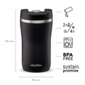 Termos inox Cafe Thermavac, 250 ml, Lava Black - Aladdin