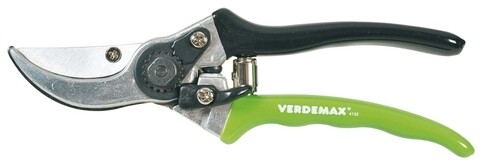 Kertészeti olló, Verdemax, Standard Bypass, 21 cm, acél / műanyag, zöld / szürke
