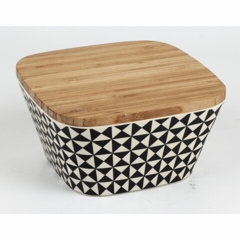 Bambusz Jocca tároló doboz 13,2x13,2x11,5 cm