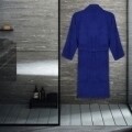 Uniszex fürdőköpeny, Beverly Hills Polo Club, 100% pamut, L / XL, Sötétkék