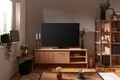 TV szekrény, Finori, Denver 54, 160 x 55 x 40 cm, PAL / MDF / fém, tölgy / antracit