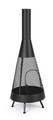 Efesto Kültéri kandalló, Bizzotto, Ø50 x 138 cm, acél, fekete