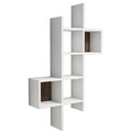 Keno Fali polc, Puqa Design, 78,6x20x125 cm, fehér