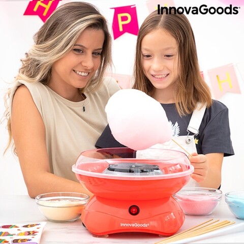 SweetyCloud Vattacukor készítő készülék, InnovaGoods 400W