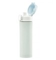 Glossy Termosz  biztonsági gombbal, Ambition, 420 ml, rozsdamentes acél, mentaszín