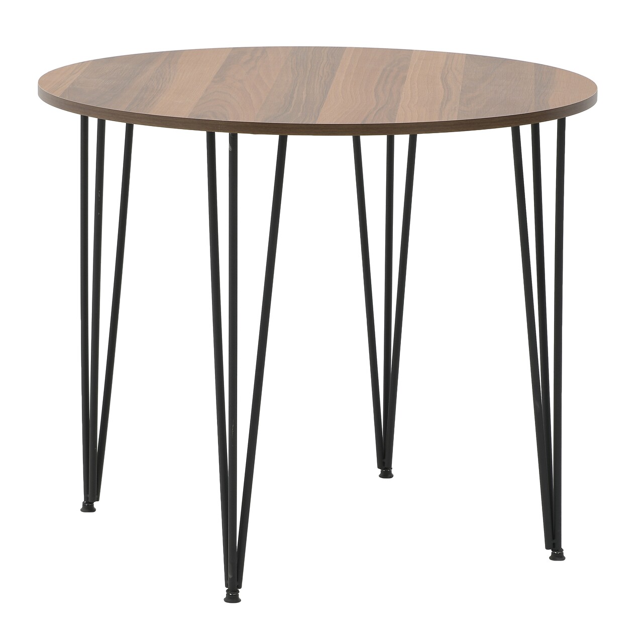 Natural Black asztal, InArt, 90x76 cm, vas / melamin forgácslap
