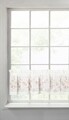 Eurofirany keresztfüggöny, Amelia, 30x150 cm, poliészter, fehér / rózsaszín