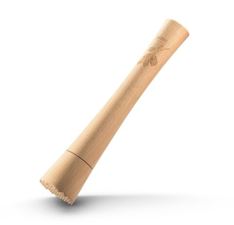 Csavaró italoknak  Muddler, Practic, 23.5 cm, fa, természetes