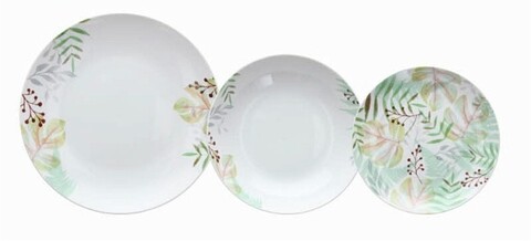 Tognana 18 darabos Étkészlet, Madison Costa Rica, porcelán, színes