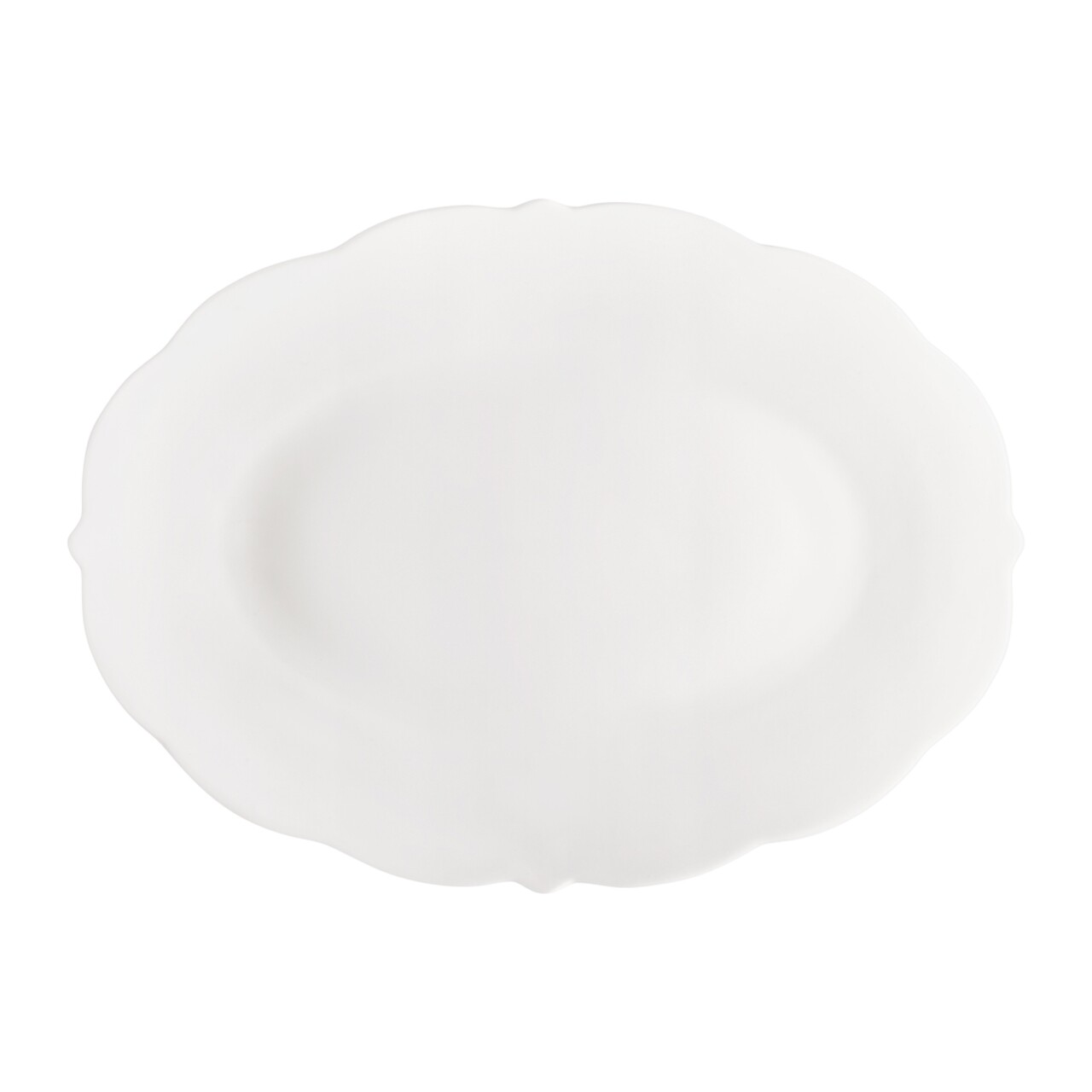 Grace Szervírozó tál, Ambition, porcelán, 30 cm, fehér