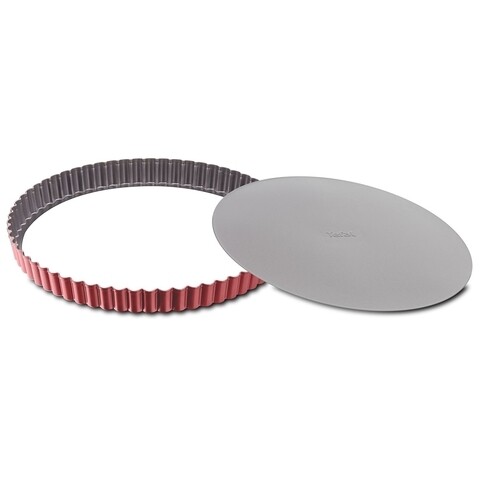 Sütőtálca levehető aljjal, Tefal Delibake, 30 cm Ø, szénacél