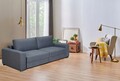 3 személyes kanapé, Bécs, 106 x 269 x 92 cm, sötétszürke