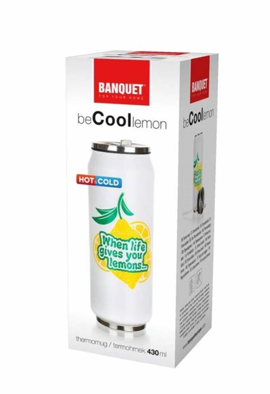 Be Cool Termoszpalack, Bankett, Rozsdamentes Acél, 430 Ml