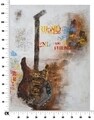 Guitar Art Festmény, Mauro Ferretti, 90x120 cm, kézzel festett, kanavász/erdeifenyő