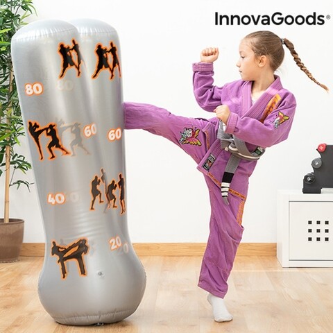 InnovaGoods Felfújható lábas boxzsák gyerekeknek, Ø40x115 cm