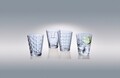 4 pohár vízből álló készlet, Villeroy & Boch, Dressed Up, 310 ml, kristályüveg, kék