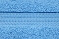 Szivárványos fürdőlepedő, Hobby, 70 x 140 cm, pamut, kék