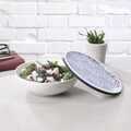 Tál fedővel ebédre, Villeroy & Boch, To Go Indigo Dish L, vízzáró, 800 ml, prémium porcelán / szilikon